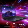 dipos I 2x Protection ecrán mat compatible avec MSI Cyborg 15 Gaming Laptop Films de protection d'écran