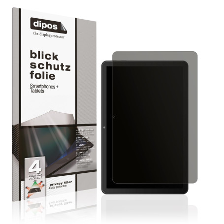 dipos I Protection écran de Confidentialité compatible avec Aiwa Tab AE10 Protecteur d'écran Privacy Anti-Espion