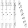 Osram Haloline 64695 Lot de 5 ampoules halogènes 120 W 230 V R7s 78 mm de longueur | autrefois 150 W | 2250 lm | 2950 K blanc ch