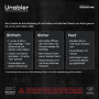 Berlin Subjector® Unabler Set de bondage avec menottes pour lit sexuel extrême