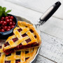 ZMREN Pelle à Tarte en Acier Inoxydable, Pelle à Pizza Couteau à Gâteau, Couteau à pizza