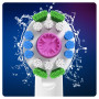 Oral-B 3D White - Lot de 3 têtes de rechange pour brosse à dents électrique avec technologie CleanMaximiser