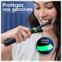 Oral-B iO 8N Brosse À Dents Électrique Noire connectée Bluetooth, 2 Brossettes, 1 Étui De Voyage