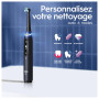 Oral-B iO 8N Brosse À Dents Électrique Noire connectée Bluetooth, 2 Brossettes, 1 Étui De Voyage