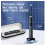 Oral-B iO 8N Brosse À Dents Électrique Noire connectée Bluetooth, 2 Brossettes, 1 Étui De Voyage