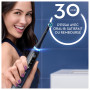 Oral-B iO 8N Brosse À Dents Électrique Noire connectée Bluetooth, 2 Brossettes, 1 Étui De Voyage