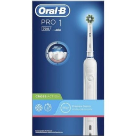 Oral-B Pro 1 700 Brosse à Dents Électrique avec Poignée Rechargeable