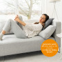 Beurer HK 48 Cosy Coussin Chauffant pour Canapé avec Chauffage Rapide, 3 Niveaux de Température Éclairés et Arrêt Automatique, C