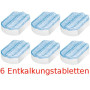 Siemens TZ80002 Lot de 2 x 3 tablettes de détartrage pour toutes les machines à café EQ