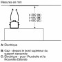 Bosch DLN56AC50, Série 6, Groupe filtrant, 52 cm, Argent métallisé
