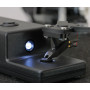 Dynavox HFC-50 Nettoyeur électronique pour Cellule de Platine vinyles livré avec Son Liquide de Nettoyage, Noire