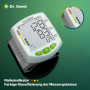 Dr. Senst BP880W Tensiomètre de poignet entièrement automatique avec détection d'arythmie pulsomètre compact poignet avec espace