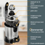 Sommertal CP850 - Presse-agrumes électrique avec moteur puissant de 850 W - Avec 2 cônes de pressage - Presse-agrumes manuel - P