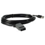 vhbw Câble USB de programmation PLC compatible avec Siemens Simatic S7 Logo PLC radio, noir - REMPLACEMENT POUR 6ED1 057-1AA00-0