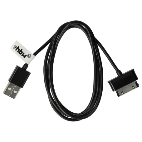 vhbw Câble de charge USB compatible avec SAMSUNG Galaxy P1000