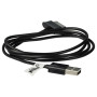 vhbw Câble de charge USB compatible avec SAMSUNG Galaxy P1000, Tab 2 GT-P5110, GT-P5100, Galaxy Note 10.1 GT-N8000, GT-N8010, 10