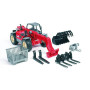 bruder 02125 - Manitou Teleskoplader MLT 633 - 1:16 Véhicules, Véhicule de chantier, Machine de construction, Chariot élévateur,