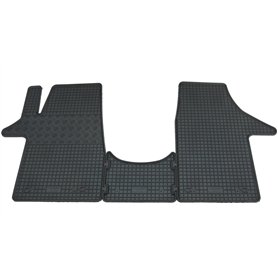 AD Tuning RI902778 Lot de 3 Tapis de Sol en Caoutchouc