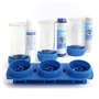 Naturewater NW-BR10B4 – Système de filtration 3 Étapes – 20,67 mm 1/2" – avec Filtre à sédiments Charbon actif Bioc et Granulés 