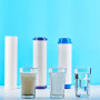 Naturewater NW-BR10B4 – Système de filtration 3 Étapes – 20,67 mm 1/2" – avec Filtre à sédiments Charbon actif Bioc et Granulés 