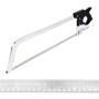 Wiltec Scie Boucher professionnelle XL – 600 x 26 x 160 mm – Lame de 43 cm – avec Poignée antidérapante en PVC – Outil de Cuisin