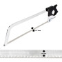 Wiltec Scie Boucher professionnelle XL – 600 x 26 x 160 mm – Lame de 43 cm – avec Poignée antidérapante en PVC – Outil de Cuisin