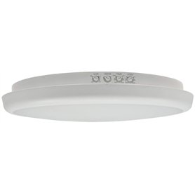 Plafonnier LED avec détecteur de mouvement 26cm IP54 intérieur extérieur - détecteur de présence capteur crépusculaire - 16W 150