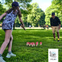 Ocean 5 - Kubb - Jeu de Lancer avec Chiffres pour Jouer à l'extérieur - Jeu en Bois Vikings de Scandinavie - Le Jeu d'adresse po