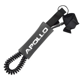 Apollo Leash Paddle – Laisse en Spirale pour Planches à Pagaie – Leash Planche de Surf et de Stand up Paddle – Accessoire Sup