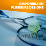 Apollo Kit de Badminton - Ensemble de Raquettes pour l'Entraînement, le Sport et le Plaisir en Famille - 2 Raquettes en Carbone 
