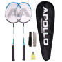 Apollo Kit de badminton - Ensemble de raquettes de badminton pour l'entraînement