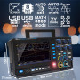 PeakTech 1400 Oscilloscope numérique compact 2 canaux - Bande passante oscilloscope 5 MHz - Taux d'échantillonnage rapide de 100
