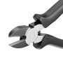 deleyCON Pince Coupante 160mm Coupe-Câbles Pince Coupante de Fil à Ressort Rapide Réseau Électronique Pince Coupante de Précisio
