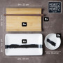 Moritz & Moritz Service à sushi pour 2 personnes - 10 pièces - Set de service à sushi avec 2 assiettes à sushi, 2 petits bols et