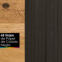 OfficeTree 60x Papier Noir Cartonné A4 300g - Papier Carton Noir pour Bricolage, Découpage & Scrapbooking - Papier Cartonné Noir