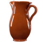 MamboCat Pichet médiéval viking en argile - 1,9 l - Carafe méditerranéenne antique de qualité supérieure - Fabriquée à la main -