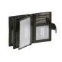 LEAS Porte-cartes Protection RFID Blocage avec boîte à Cadeau en cuir véritable, noir Card-Collection''