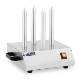Royal Catering Chauffe Pain Hot Dog Machine Appareil à Hot-Dog Professionnel RCHW-200 (200 W