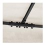 Uniprodo Pergola De Jardin Terrasse en Kit Tonnelle Store Toiture UNI_PERGOLA_3X4BF (3 x 4 m, Acier, Arrête Soleil Et Pluie, Toi