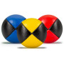 Diabolo Freizeitsport Lot de 3 balles de jonglage de 62 mm avec millet d'oiseau durable