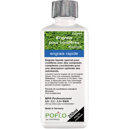 Engrais pour conifères. Fertilisez les sapins