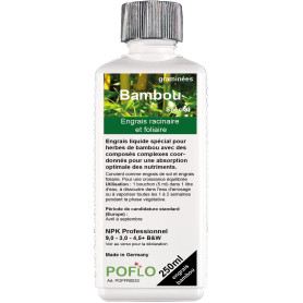 Engrais liquide pour bambou Engrais HIGH-TECH pour bambous et graminées 250ml