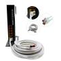 1aTTack.de - 1x 5m câble patch CAT6 S/FTP blindage PIMF câble réseau CAT.6 RJ45 câble Ethernet routeur DSL LAN commutateur modem