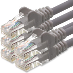 1aTTack.de Câble Réseau Cat6 Cat 6-5x 0