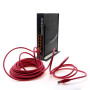 1aTTack.de Câble Réseau Cat6 Cat 6-5X 2m - RJ45 Ethernet LAN DSL Routeur Modem - Magenta