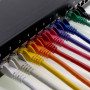 1aTTack.de Câble Réseau Cat6 Cat 6-5X 2m - RJ45 Ethernet LAN DSL Routeur Modem - Magenta
