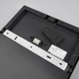 LED Plafonnier extérieur Amra (Moderne) en Blanc, Luminaire d’extérieur pour le jardin, la terrasse, balcon & maison, plafonnier