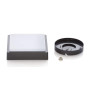 LED Plafonnier extérieur Nermin (Moderne) en Noir (1 lampe,à), Luminaire d’extérieur pour le jardin, la terrasse, balcon & maiso