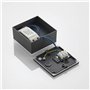 LED Plafonnier extérieur Mathea (Moderne) en Noir Aluminium (1 lampe,à), Luminaire d’extérieur pour le jardin, la terrasse, balc