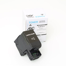 ABC Compatible Cartouche Toner Noir pour lexmark cs317 cs317dn cs417 cs417dn cs517 cs517de cs517dn cx317 cx317dn cx417 cx417dn c